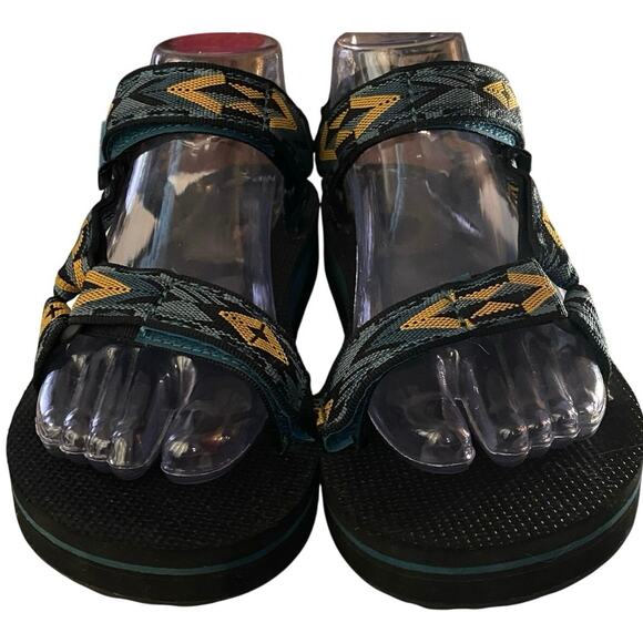 Teva "Midform Universal" Sandal, Double Diamond Sagebrush Green, Women's 7, Geo - Picture 3 of 11